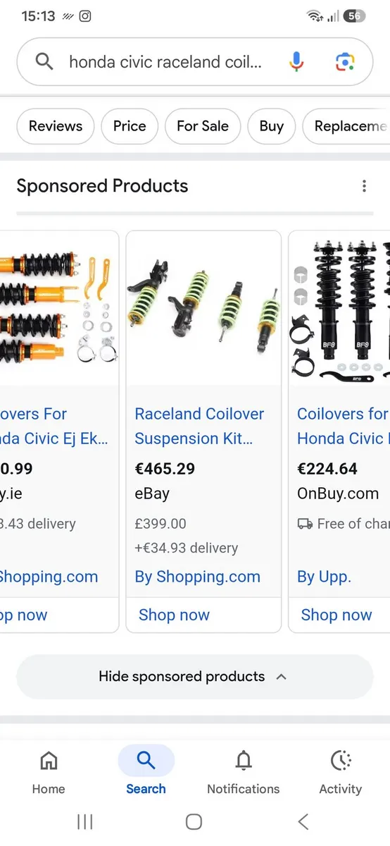 PARTS OR REPAIR COILOVERS ALLOYS REBUILT ENGINE!! - Image 3