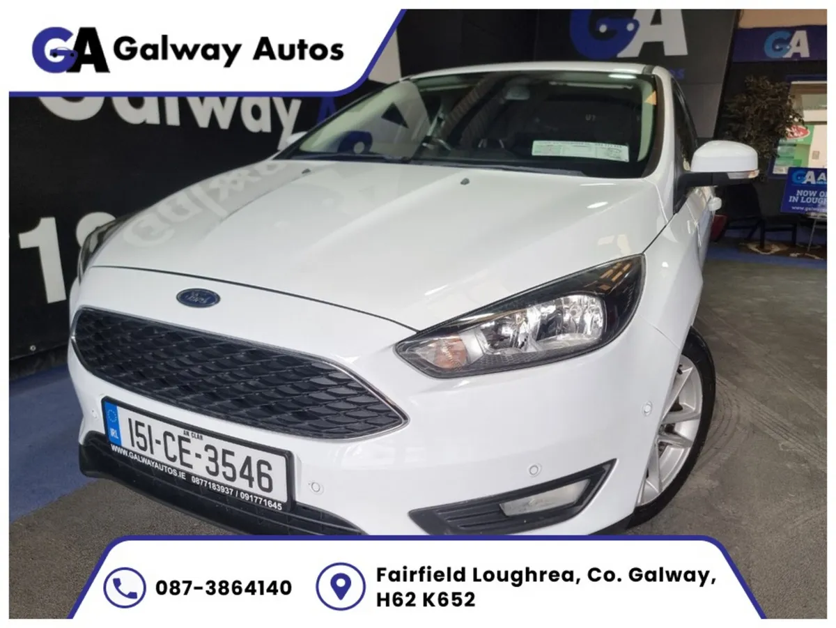 Ford Focus 1.0 TURBO ZETEC ** ANDROID AUTO CAR PLA - Image 1
