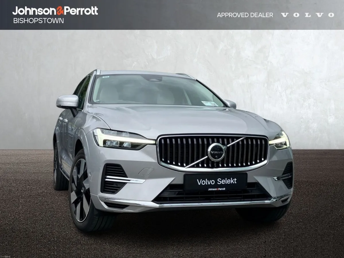 Volvo XC60 T6 350bhp AWD PHEV Plus Bright - Silver - Image 1