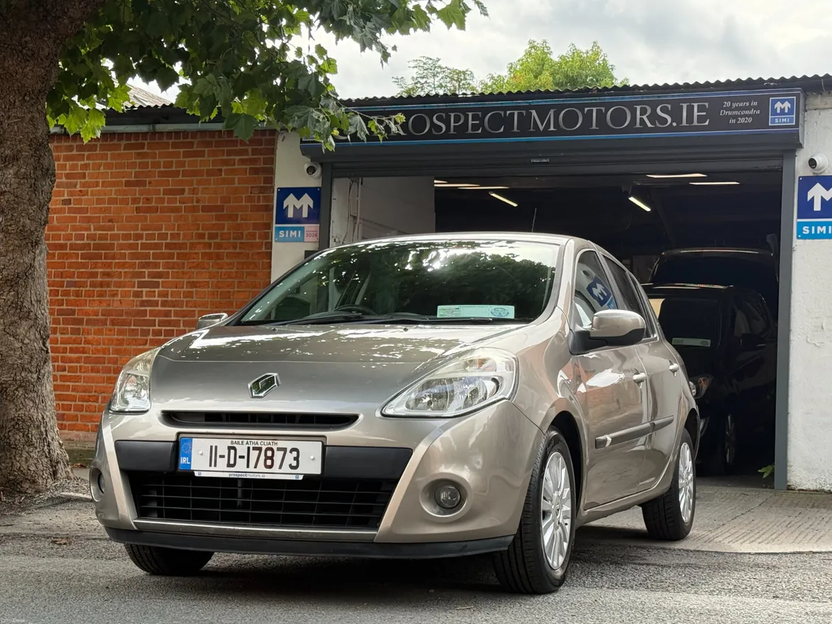 2011 Renault Clio, 1.1 Petrol, 111km, New Nct, - Image 1