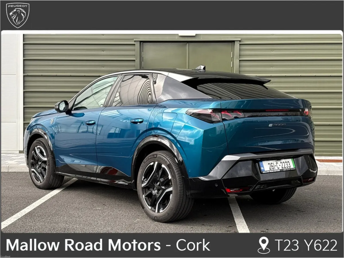 Peugeot 3008 E-GT 73KWH 210 BHP Automatic Electric - Image 3