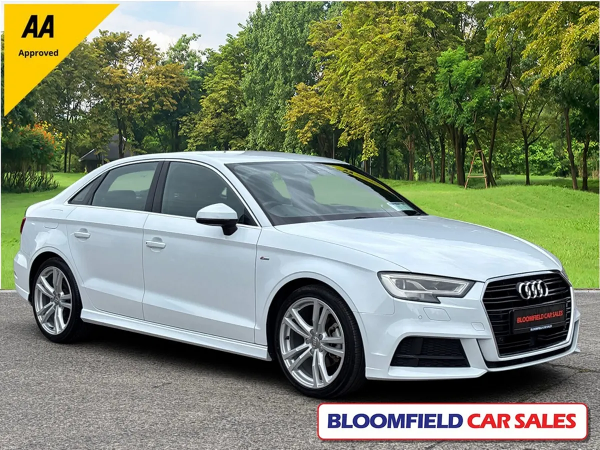 Audi A3 1.4 S-LINE SALOON , AUTO // LOW MILEAGE - Image 1