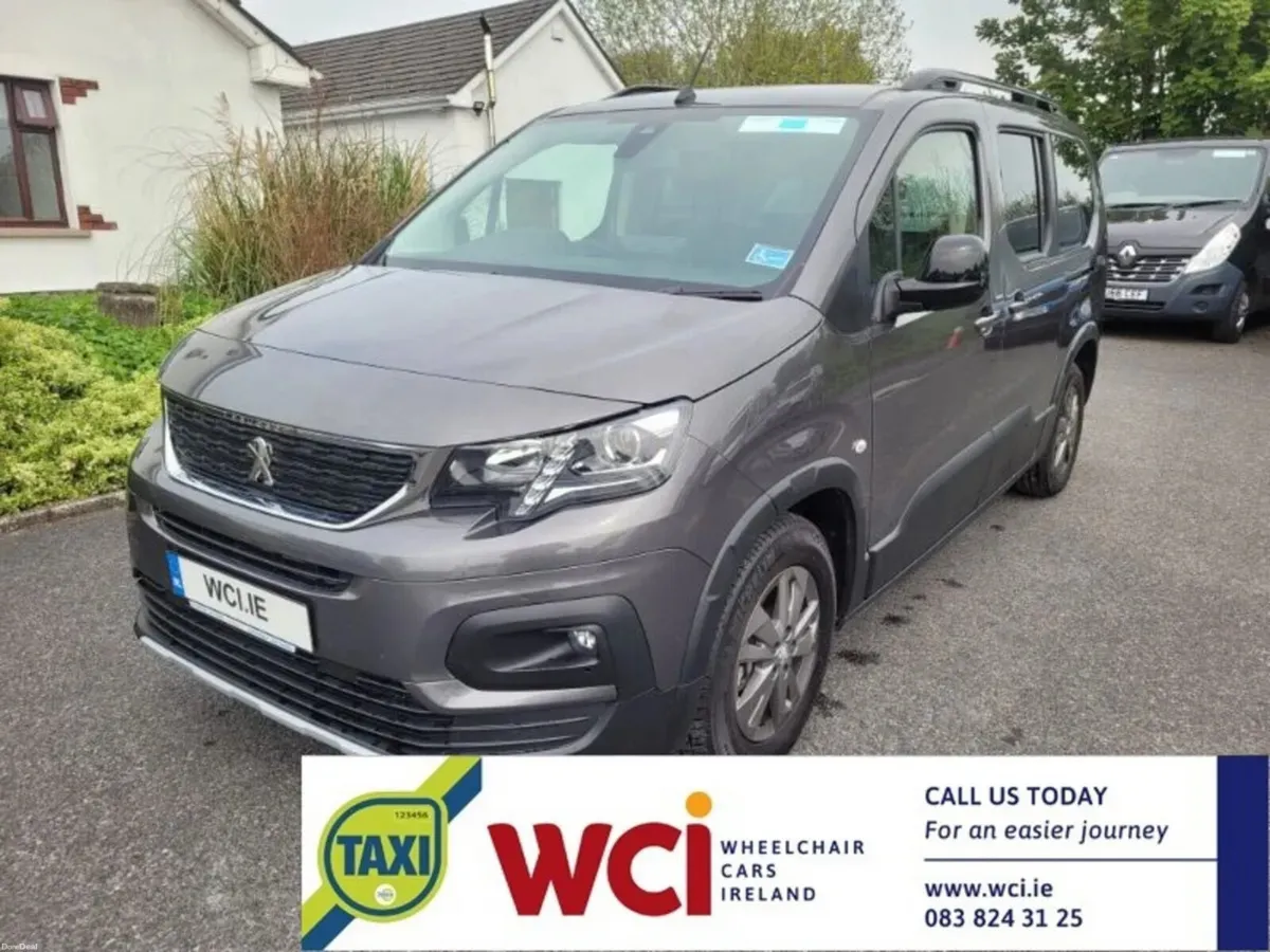 Wheelchair Accessible Taxi Peugeot Rifter - Image 1