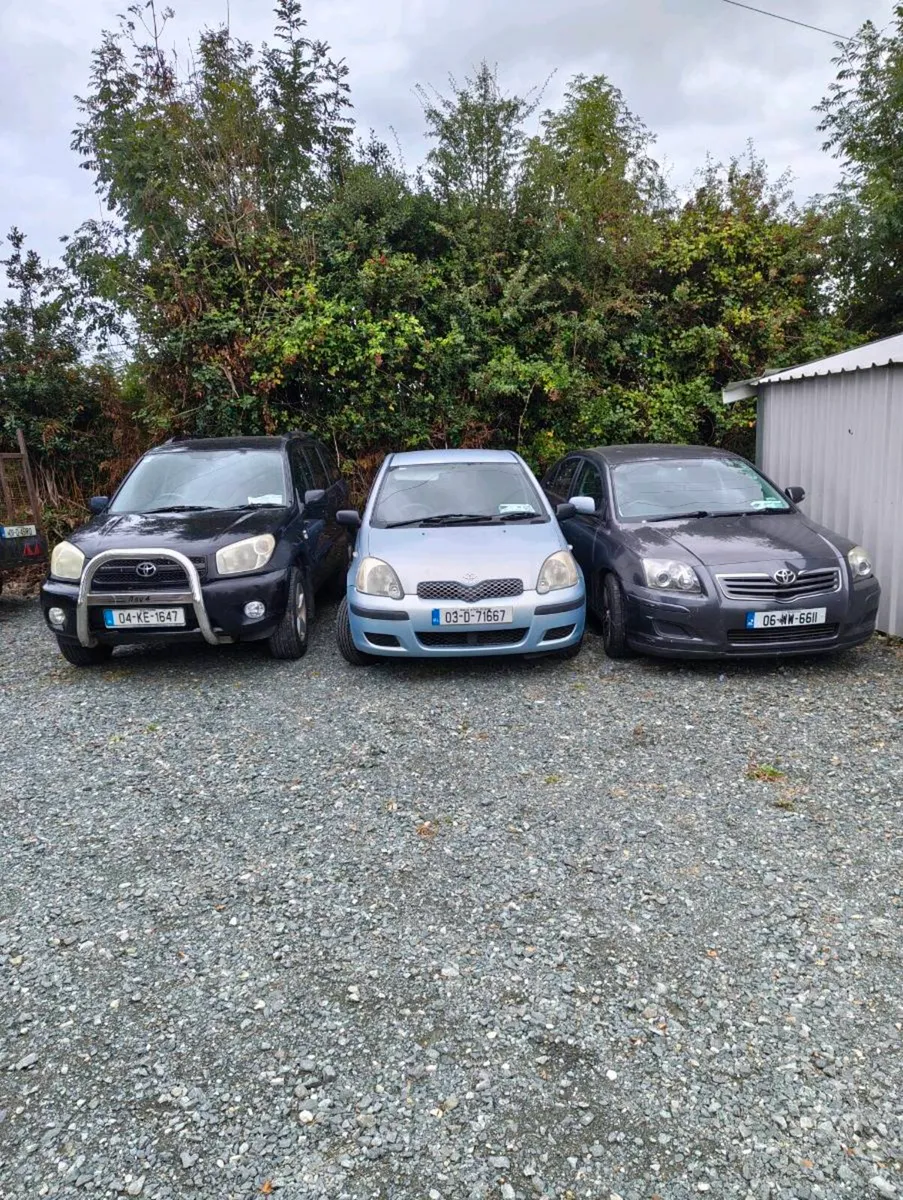 Free Toyota's for sale together - Image 3