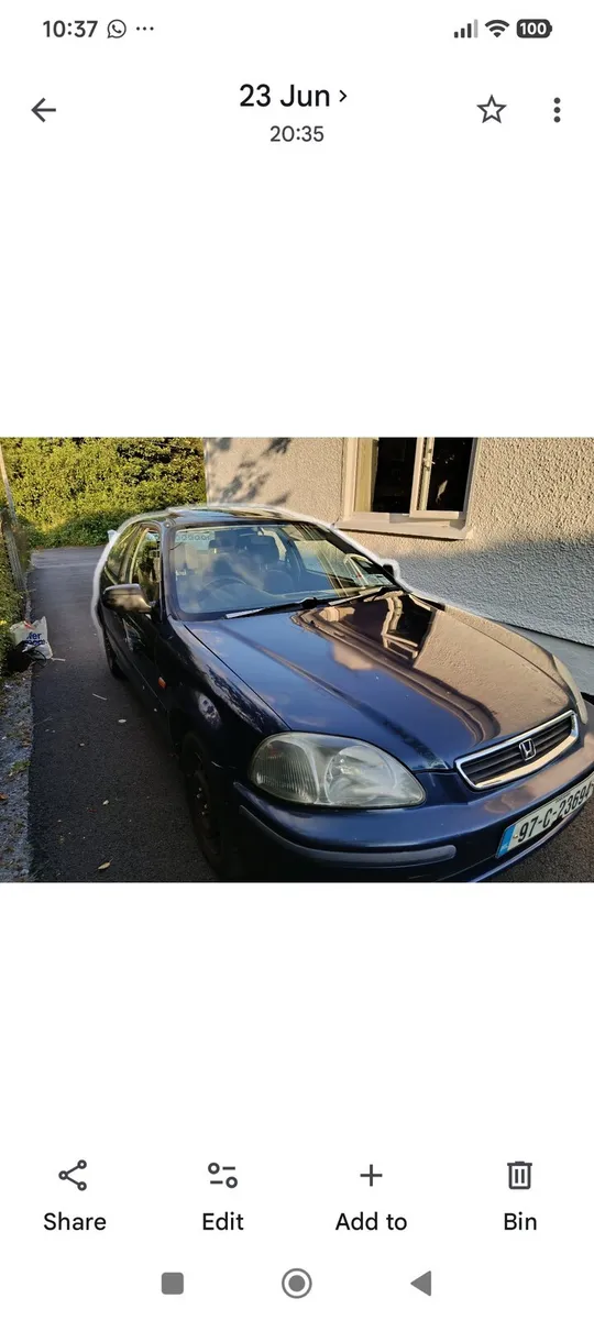 Honda Civic 97-C-23694 - Image 2