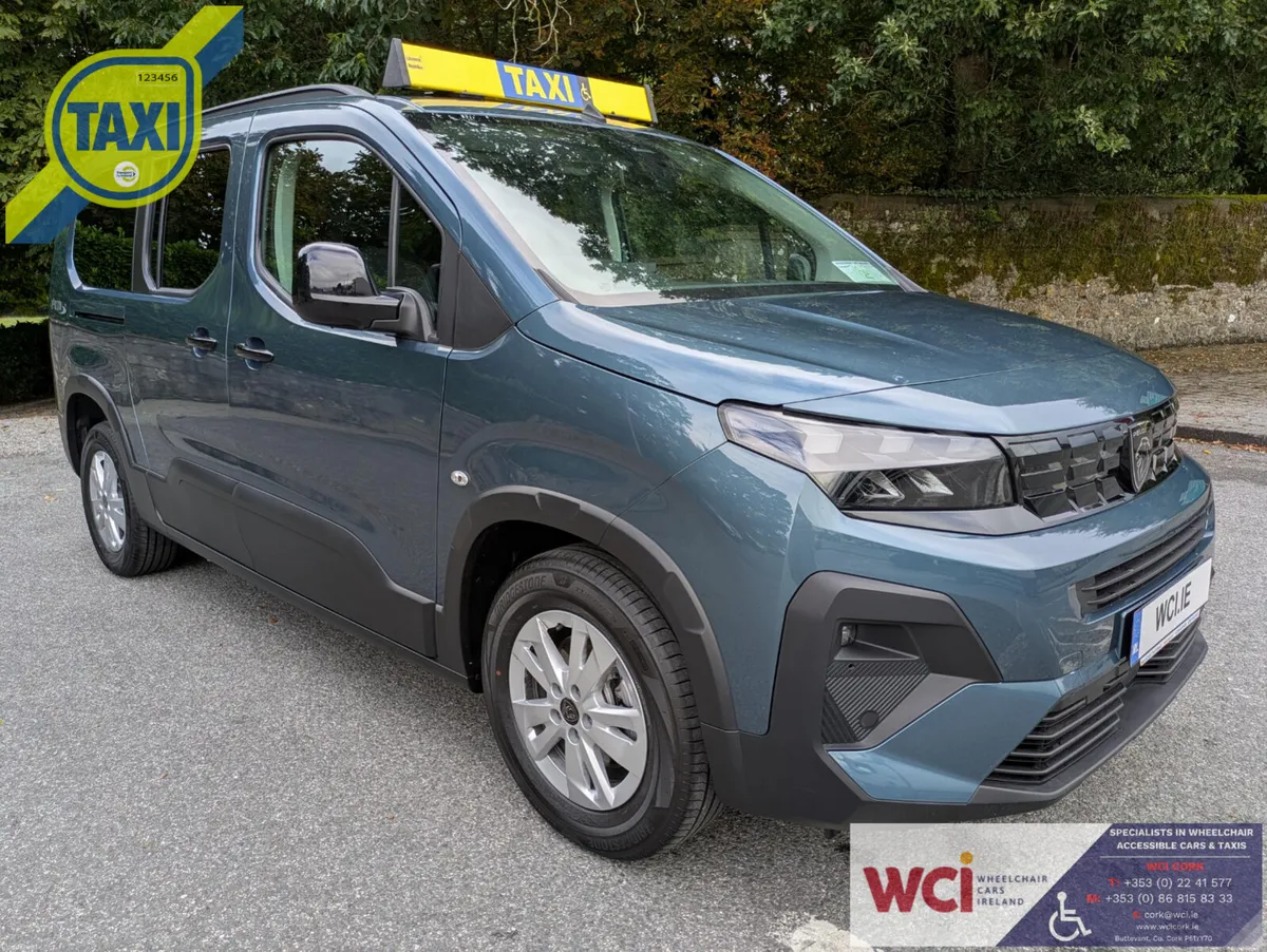 TAXI  - NEW Peugeot Rifter 1.5 Diesel LWB 7 seater - Image 3