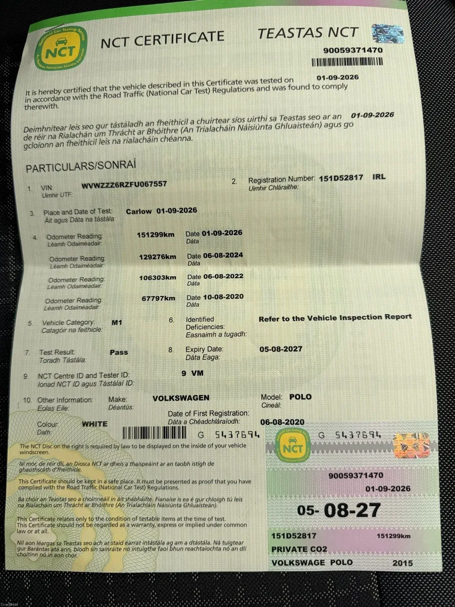 2015 Volkswagen Polo Automatic 08-2027 - Image 2