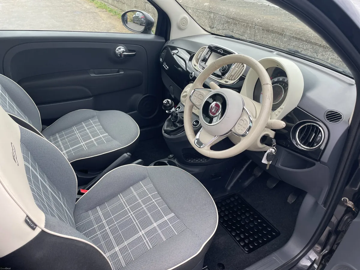 171 Fiat 500 1.2L Lounge.. Sunroof.. NCT 04/27 - Image 6