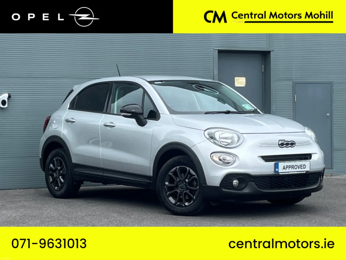 Fiat 500X 1.0 120HP CLUB 5DR * Low Mileage * - Image 1