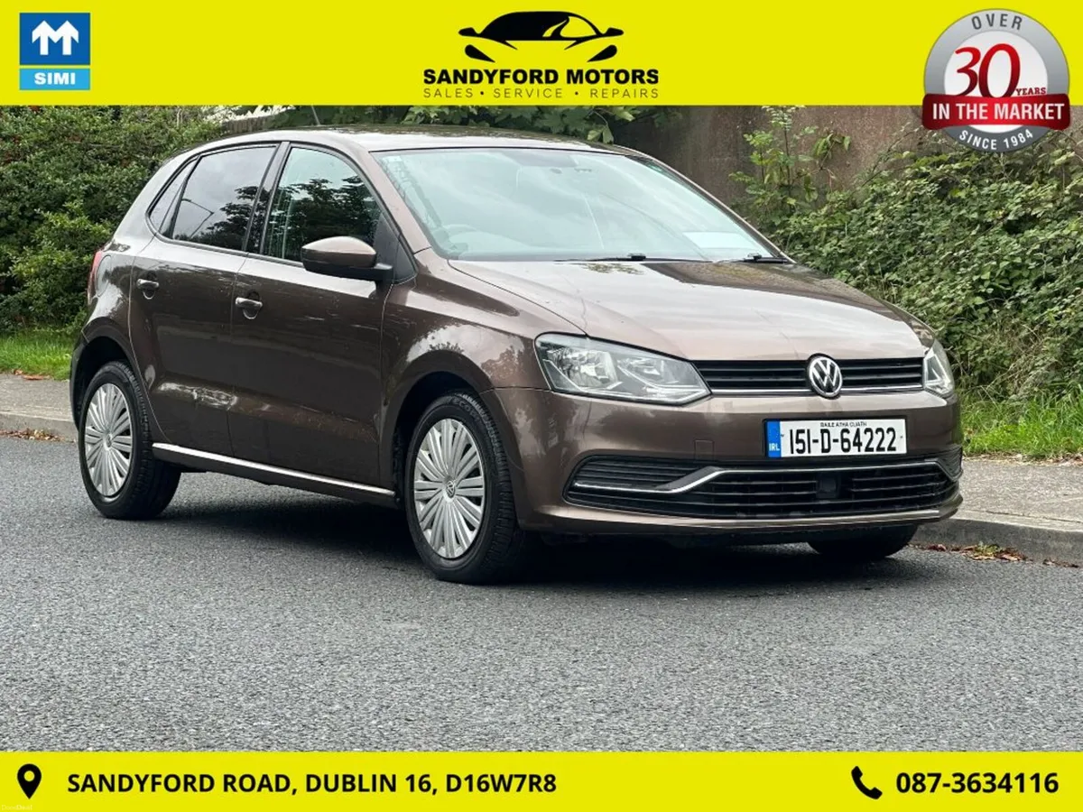 Volkswagen Polo Low miles, New NCT Auto - Image 1