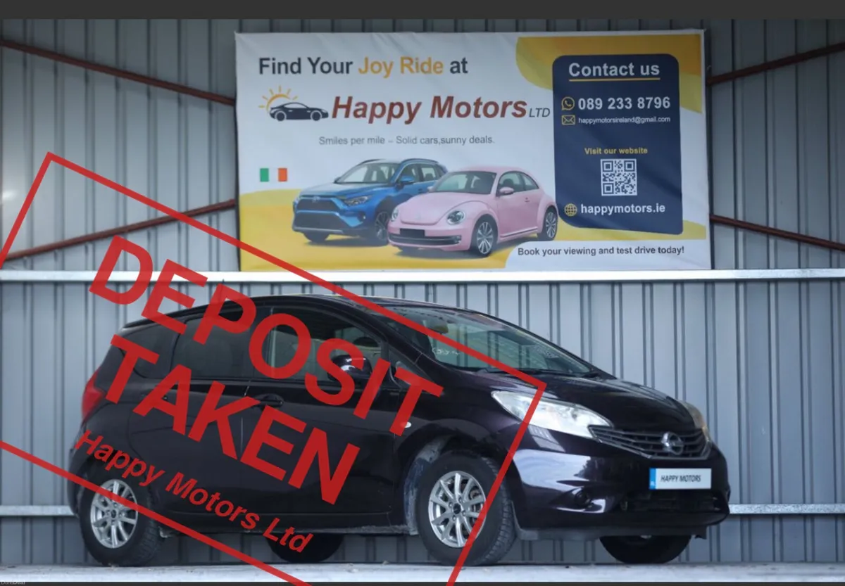 2013 NISSAN NOTE 39k km only - Image 1