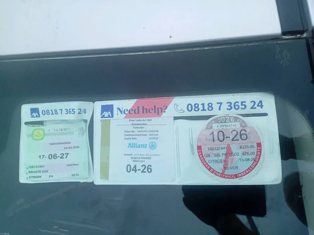 Citroen C4 taxed ncted - Image 3