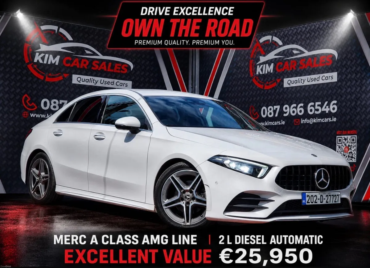 MERC BENZ A CLASS AMG LINE PREMIUM PLUS 2L DIESEL - Image 2