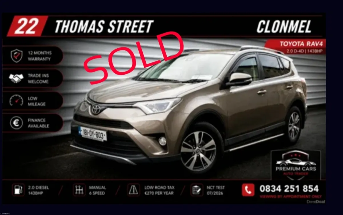 Toyota RAV4 2018 luna - Image 1