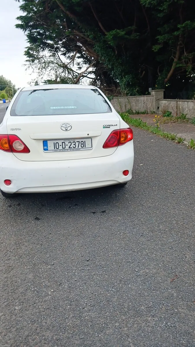 2010 Toyota corolla 1.4 diesel nct November 26 - Image 3