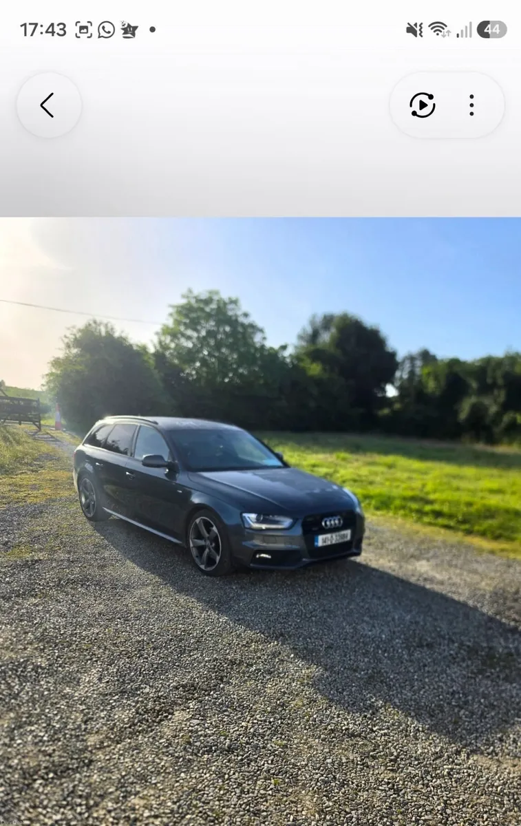 Audi a4  Black edition   sline quattro estate - Image 2