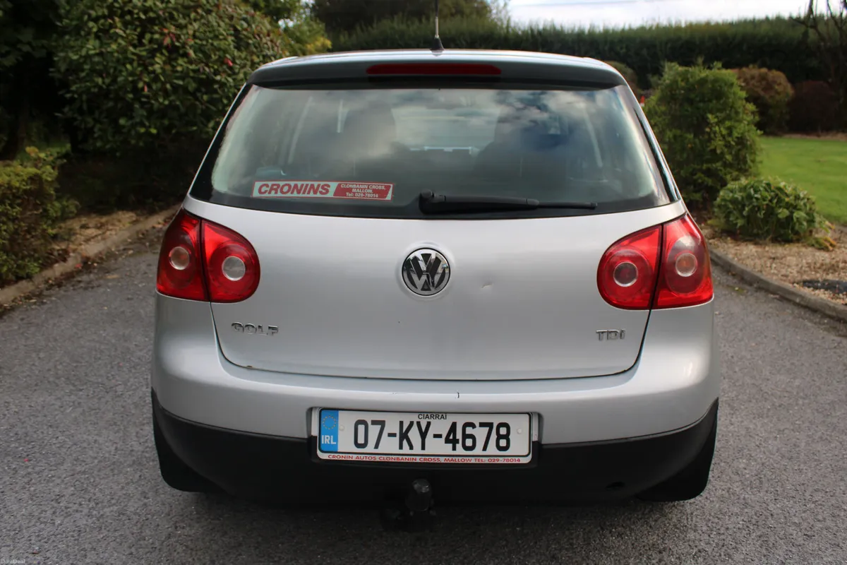 2007 VW GOLF  COMFORT 1.9 TDI 105bhp. - Image 5