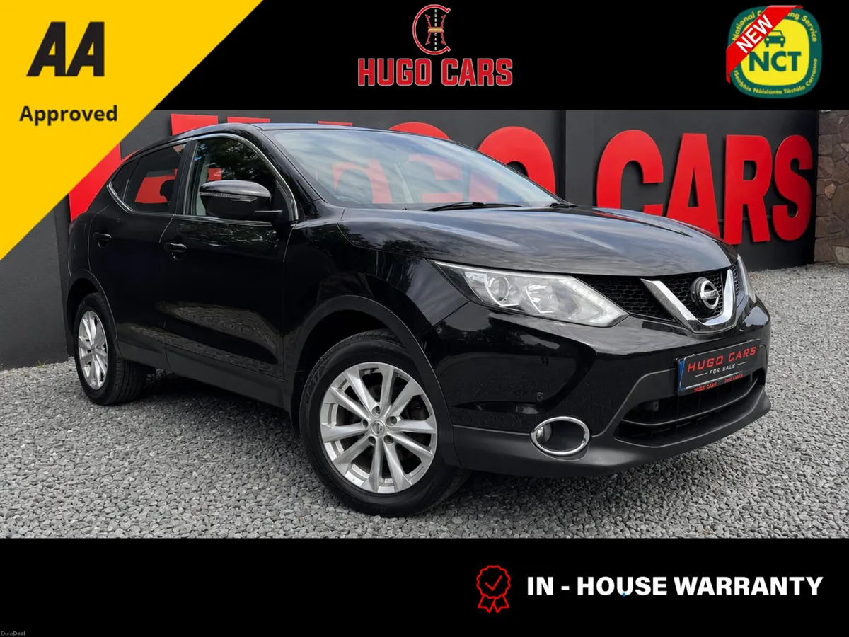 2017 Nissan Qashqai 1.5dci/New NCT/Warranty - Image 1