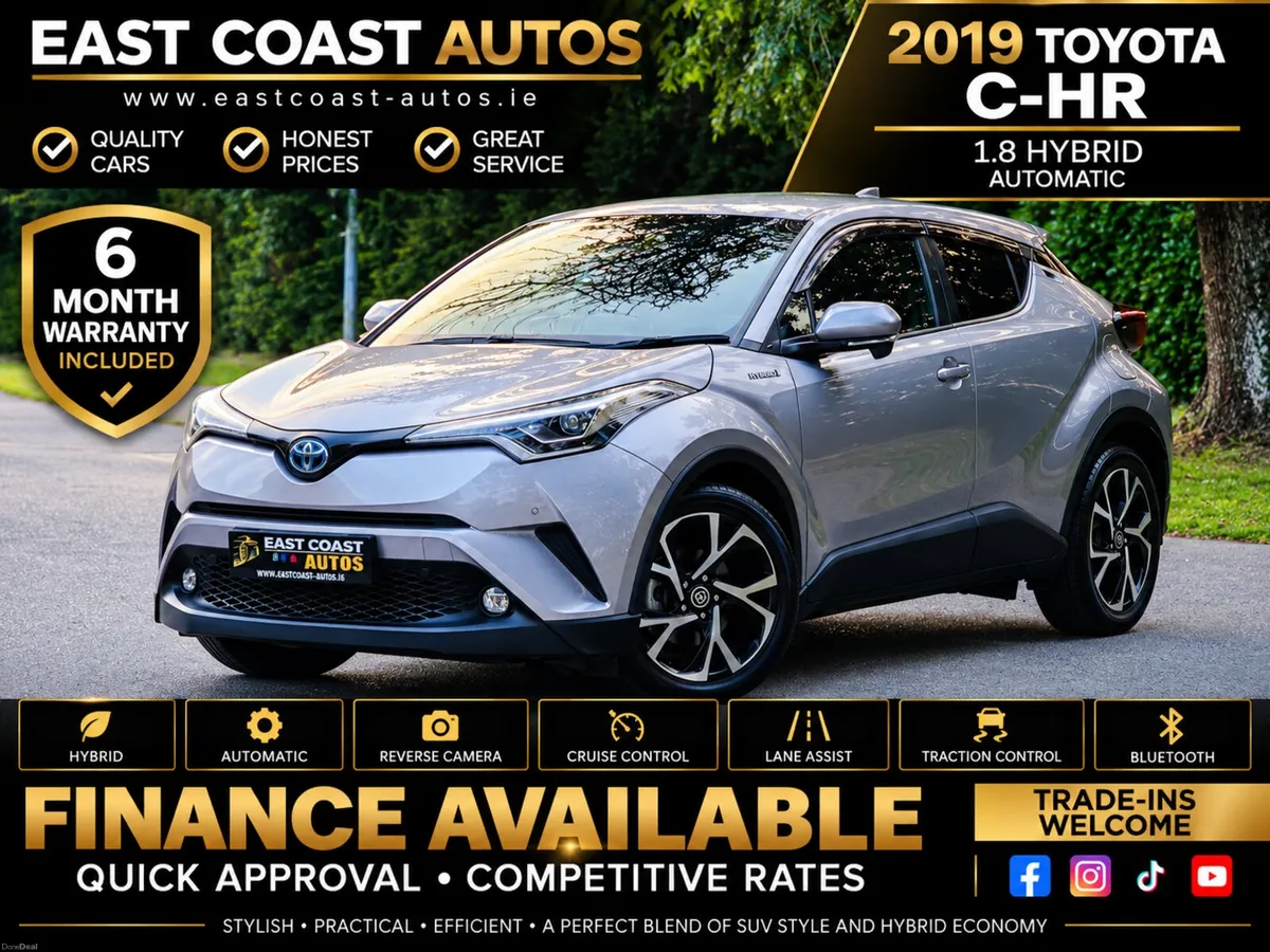 2019 Toyota C-HR 1.8 Petrol Hybrid Auto G Package - Image 1
