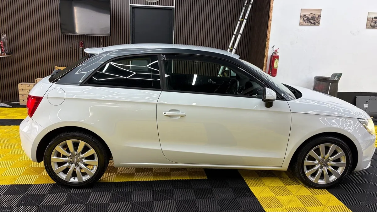 White Audi A1 TFSI 1.4litre Automatic - Image 4
