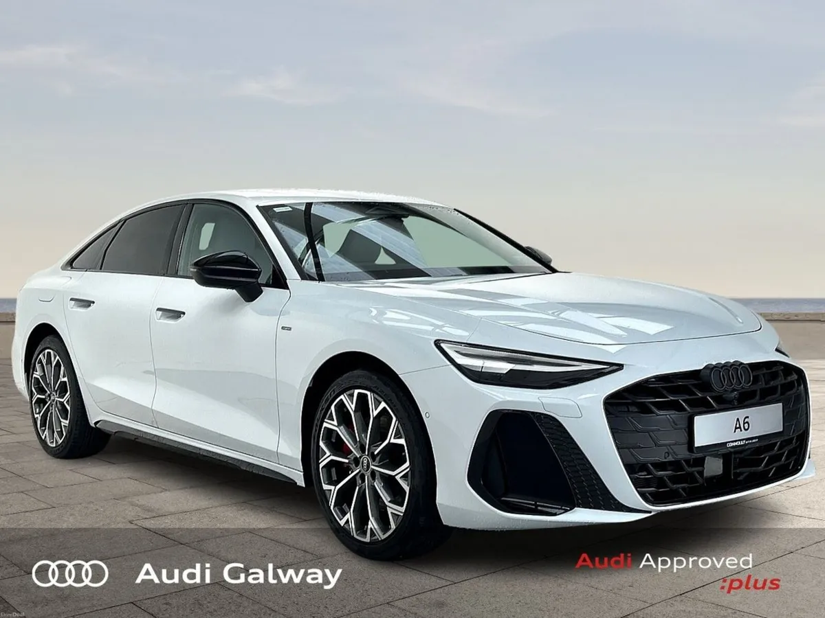 Audi A6 €683 p/m - E-HYBRID S-LINE QUATTRO ~BLACK - Image 1