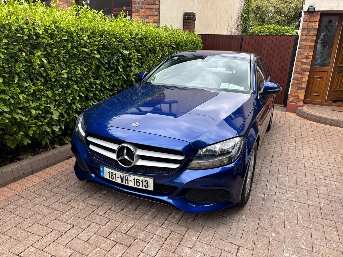 2018 Mercedes C220d Exec edition, long NCT + taxed - Image 1