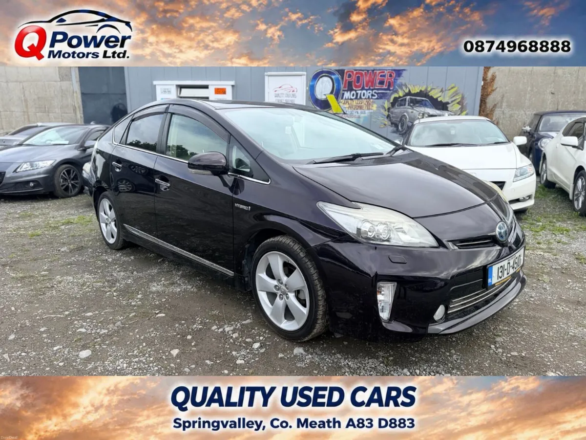 Toyota Prius 2013 Hybrid  LEATHER SEAT - Image 1