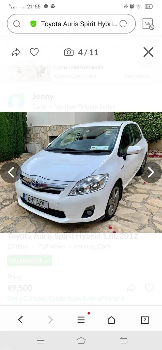 Toyota Auris 2012 - Image 5