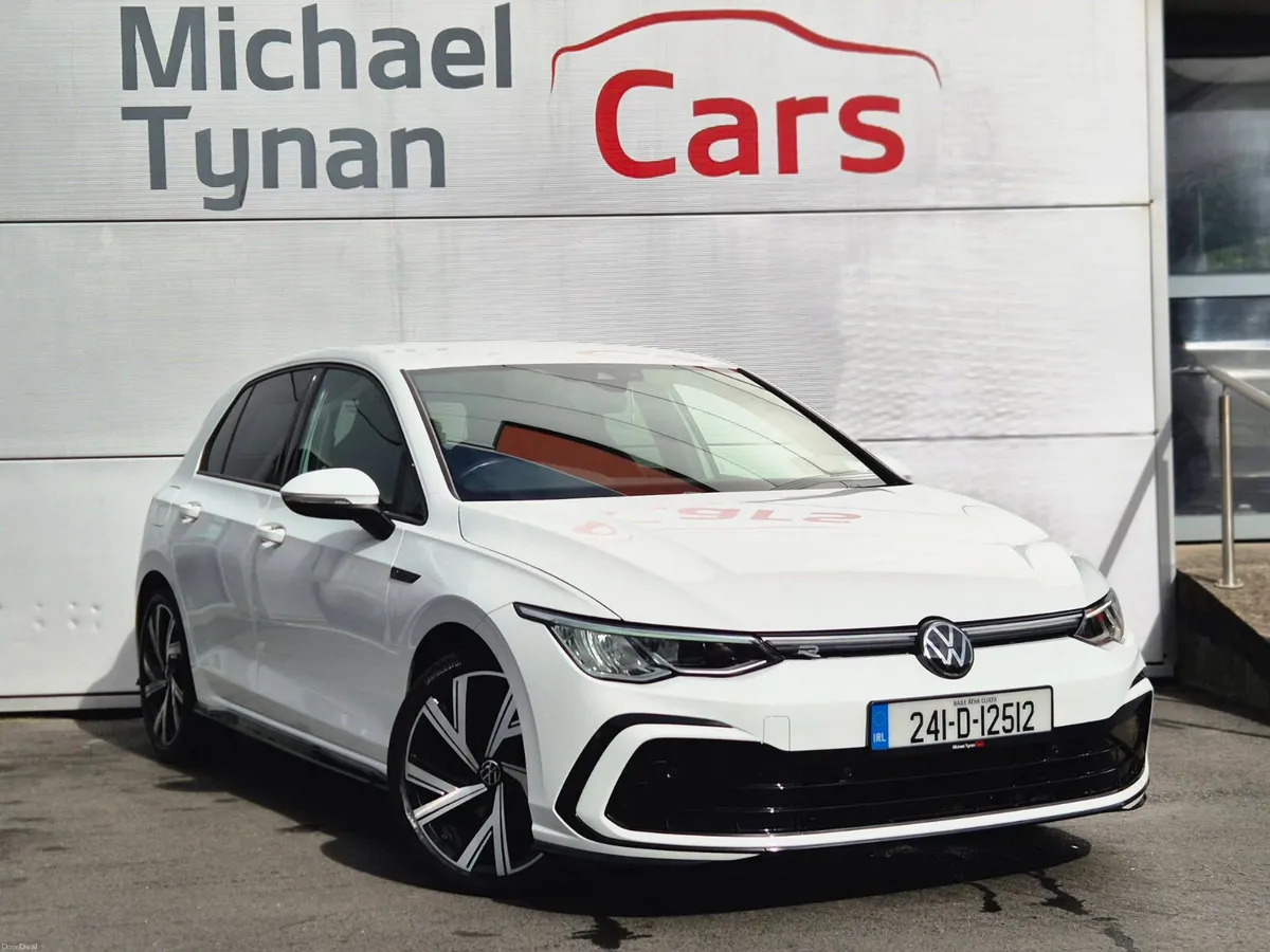2024 VW Golf 1.5 Petrol R Line, CarPlay, 18" Alloy - Image 1