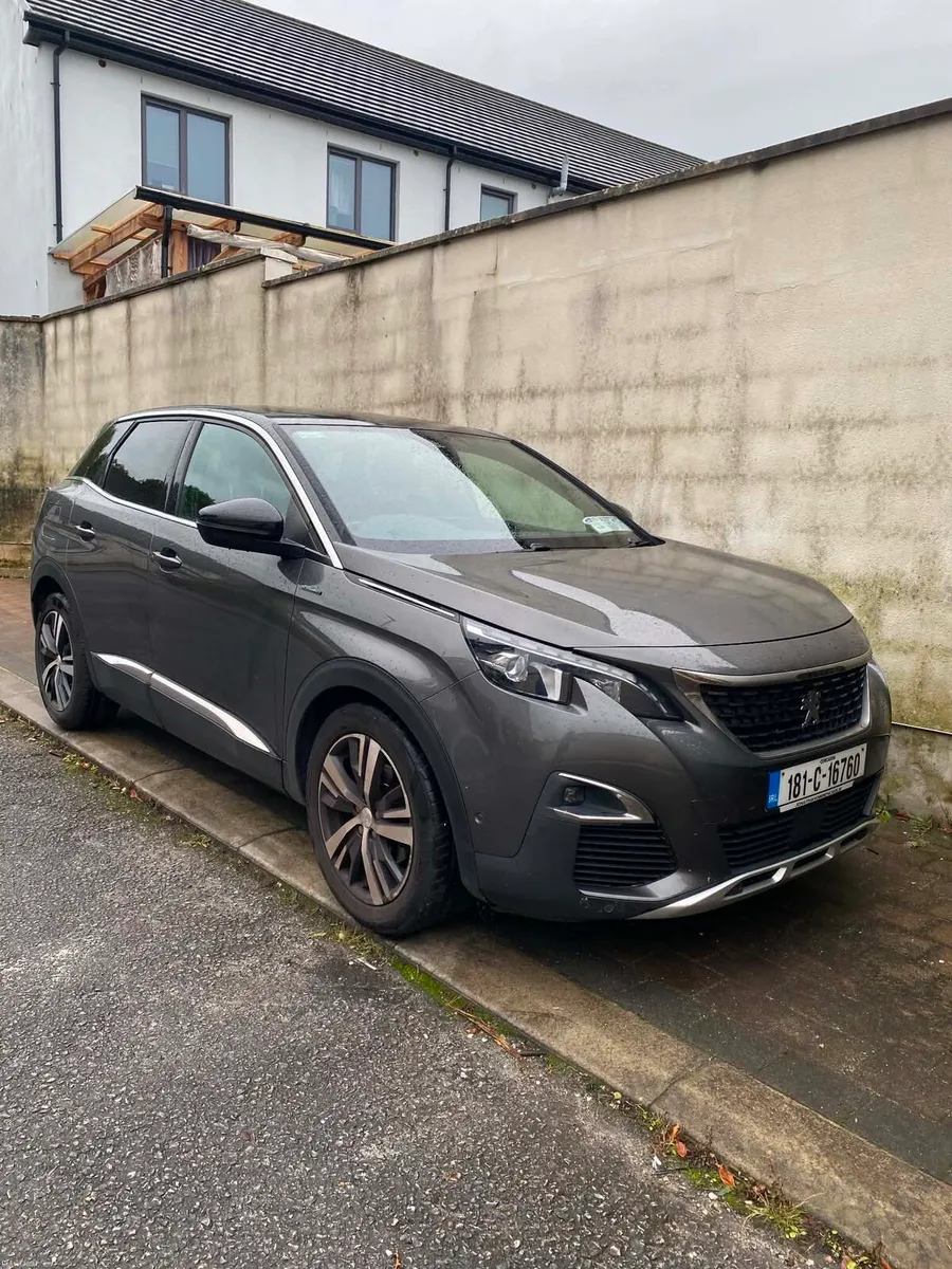 2018 Peugeot 3008 GT Line - 140k km - 2 Yrs NCT - Image 1