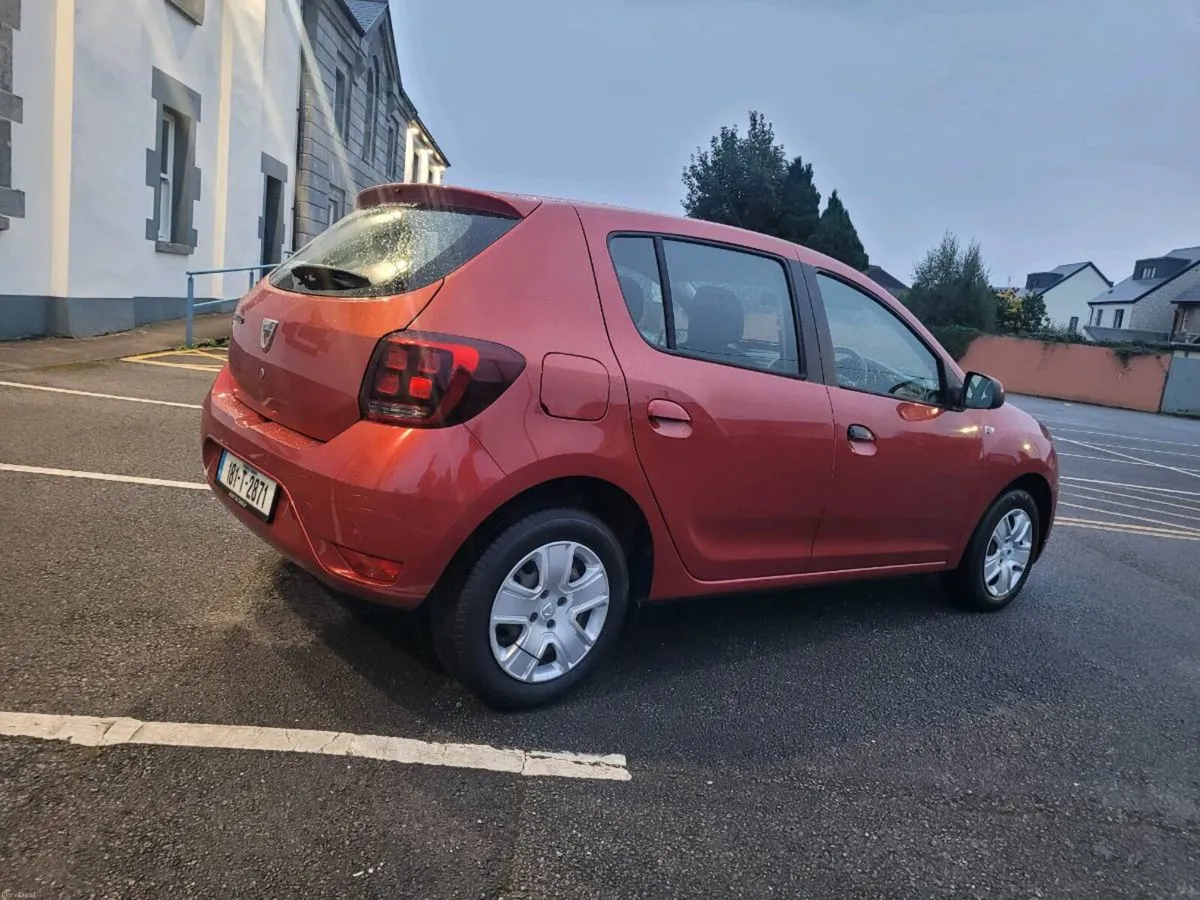 2018 DACIA SANDERO 1.0 PETROL NEW NCT 4/28. - Image 4