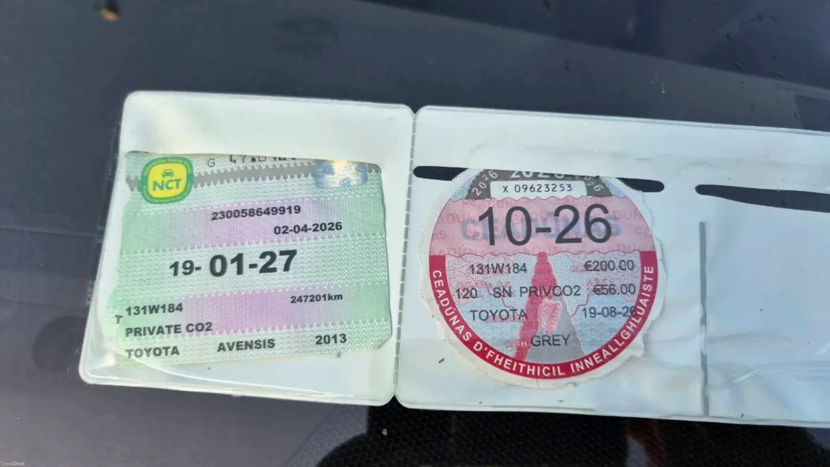 131 AVENSIS NCT AND TAXED - Image 2