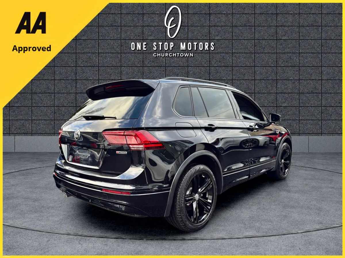 2018 VW Tiguan 2.0TDI R-LINE | BLACK ED | 4MOTION - Image 4