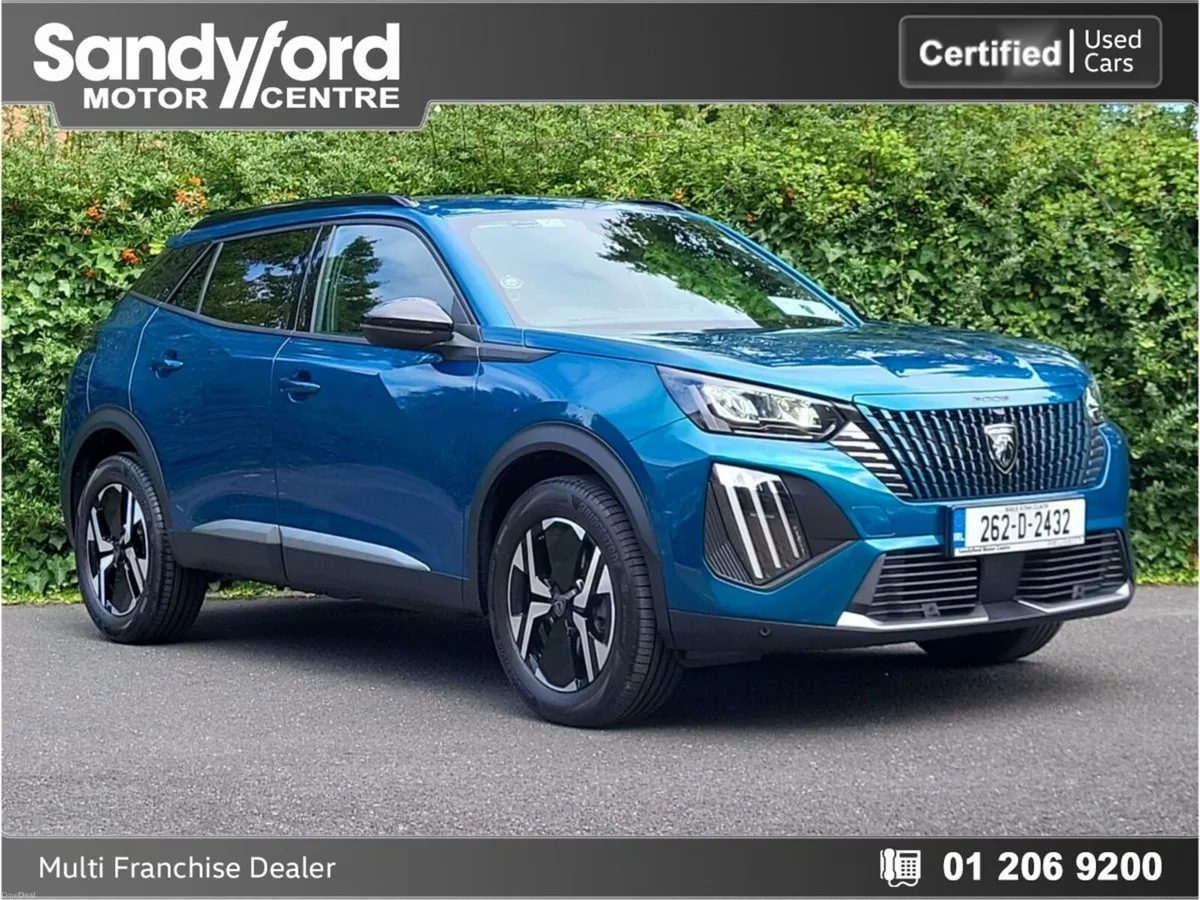 Peugeot 2008 262 AUTO HYBRID 110BHP e-DCS6 Allure* - Image 1