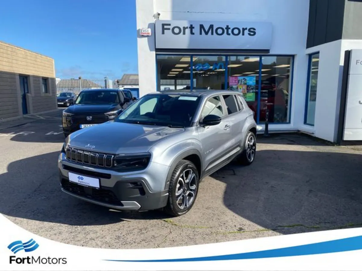 Jeep Avenger SUMMIT EV 54kWh WLTP Range: 394KMs - Image 2