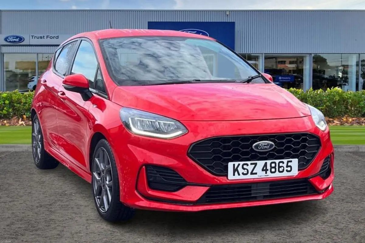 Ford Fiesta 1.0 EcoBoost ST-Line 5dr- Apple Car Pl - Image 1