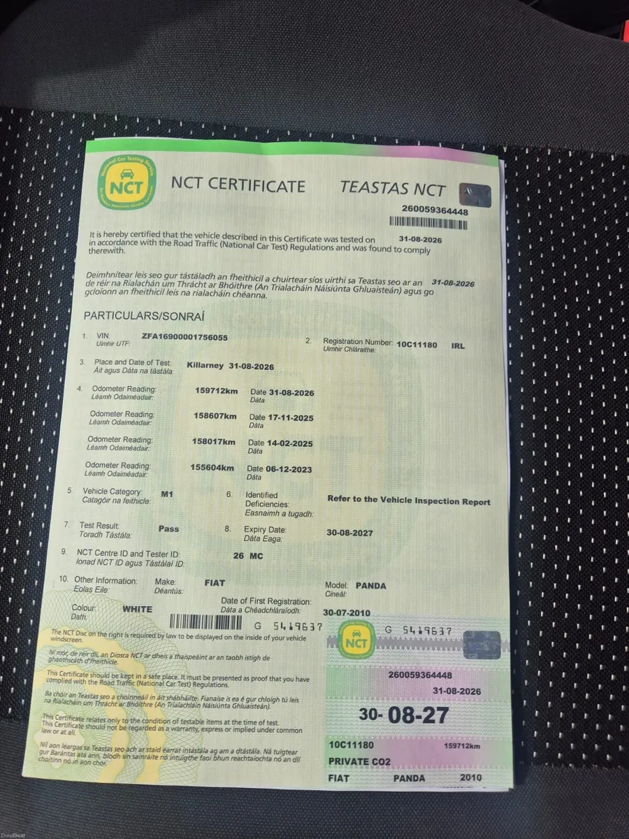 FIAT PANDA (low Milage) - Image 5