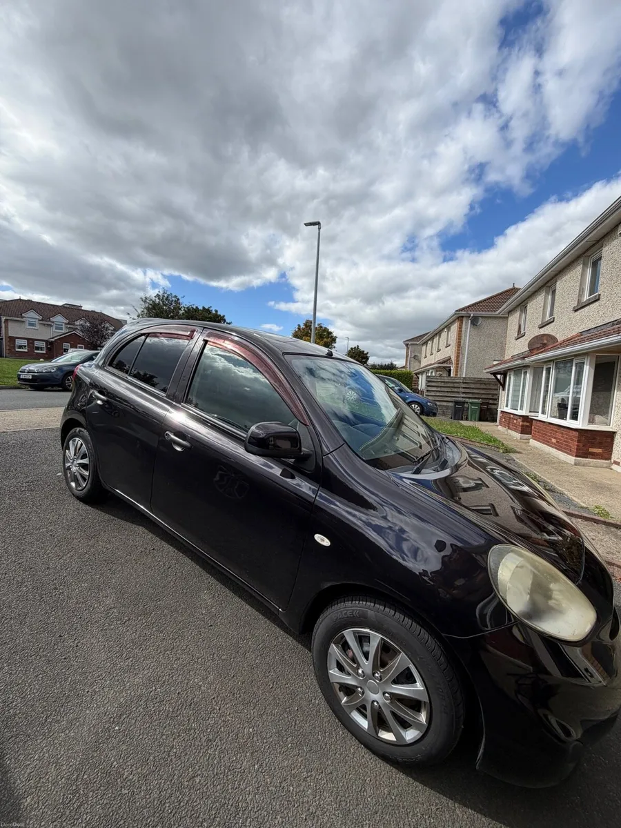 2014 Black Nissan March - Image 3