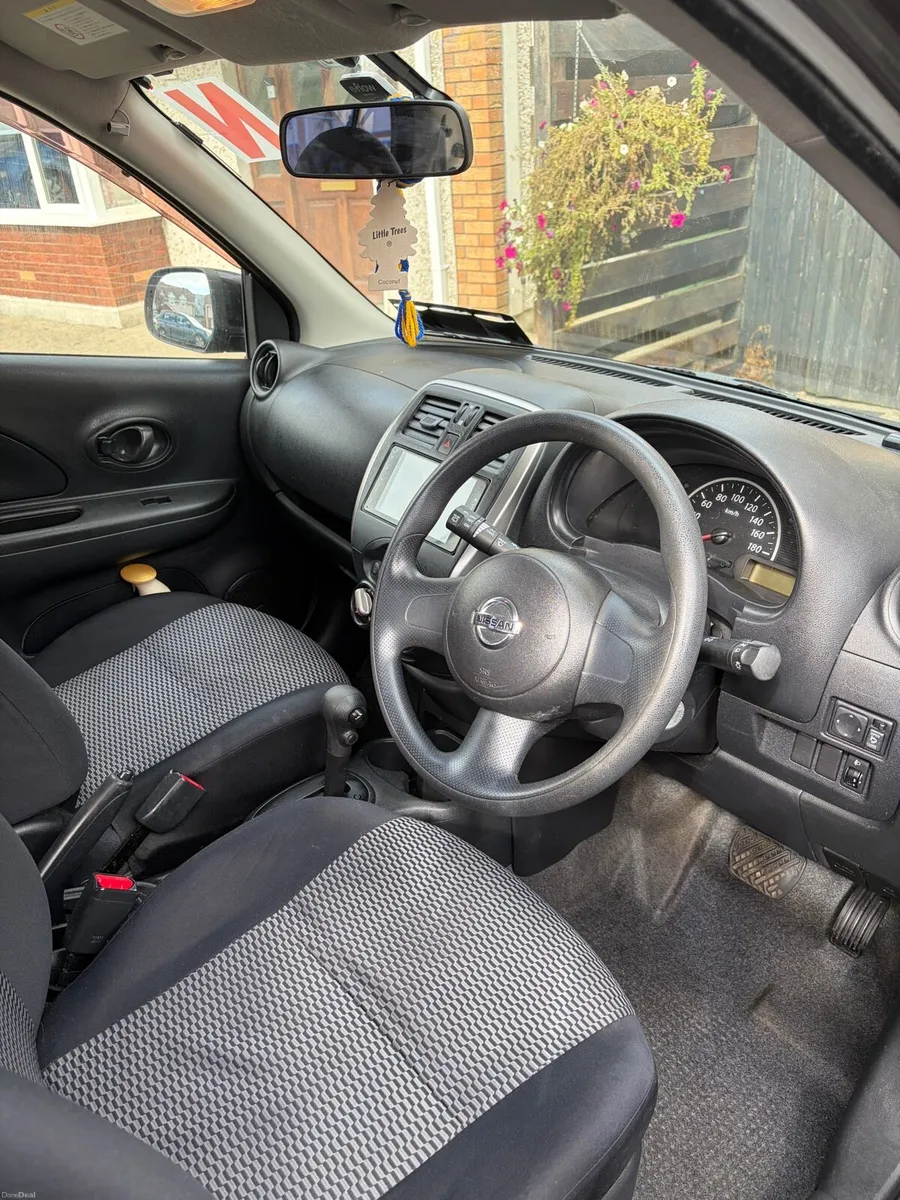 2014 Black Nissan March - Image 4