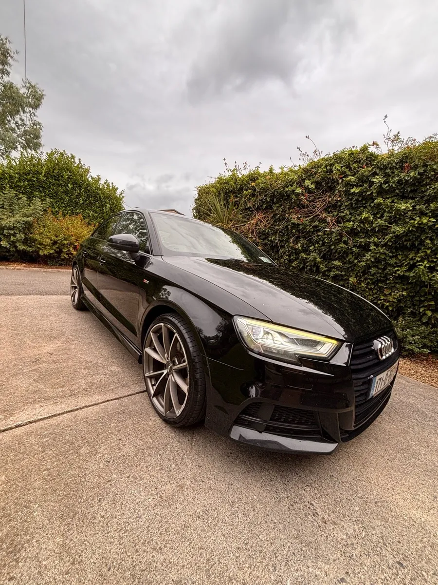 Black edition Audi a3 saloon - Image 1