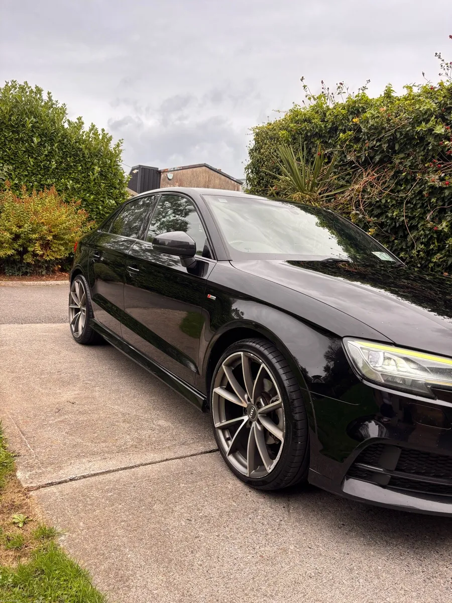Black edition Audi a3 saloon - Image 2