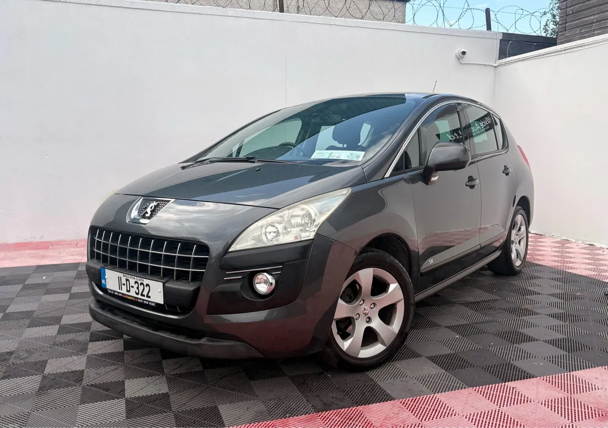 11 Peugeot 3008 1.6hdi Nct/tax low kms - Image 4
