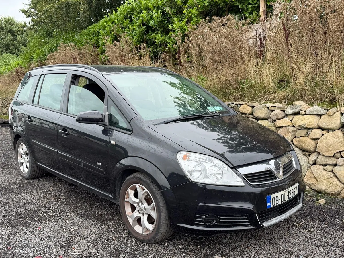 2009 Vauxhall Zafira 1.4petrol manual 7Seater - Image 1