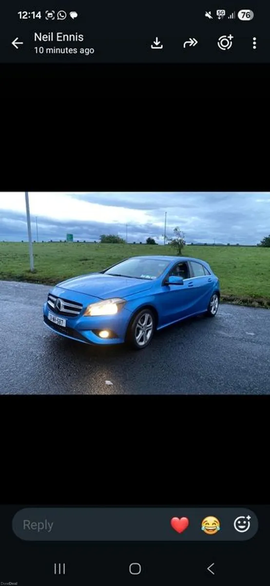 2013 Mercedes-benz A class New Nct - Image 2