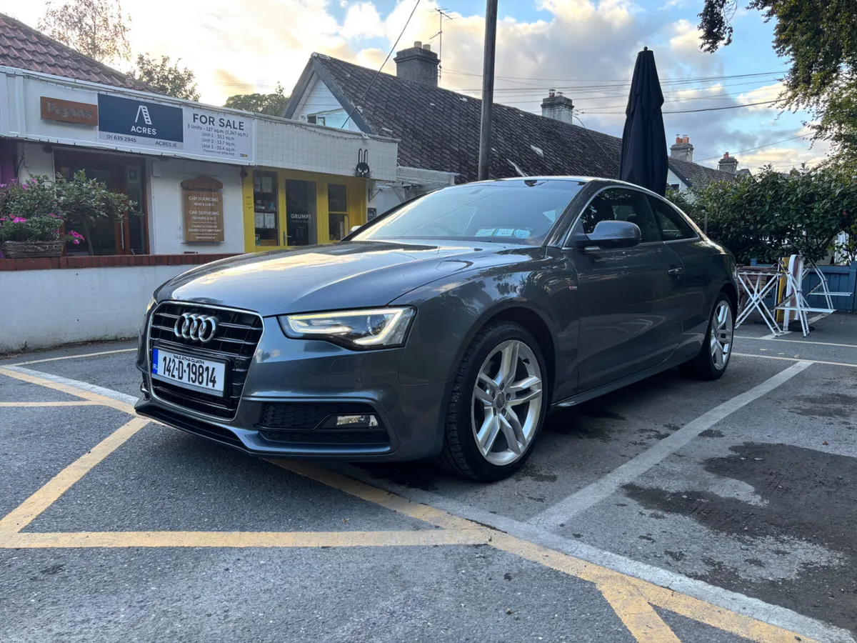 142 - AUDI A5 2.0 TDi SLINE - NCT&TAX ‘27 - 2 KEYS - Image 1