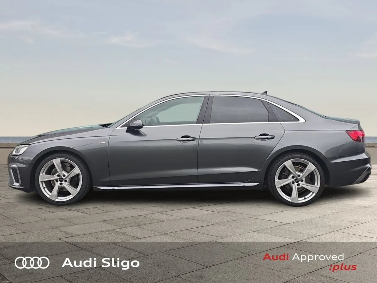 Audi A4 S Line 2.0TDI 163HP Auto - Daytona Grey - - Image 4