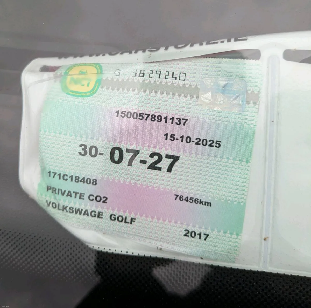 Price Drop/2017 VW Golf DSG - Image 1