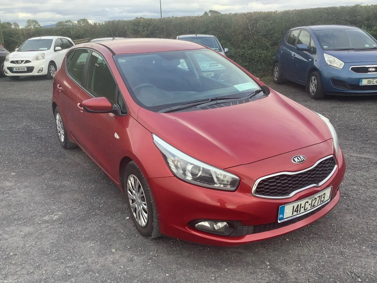 141 Kia ceed 1.6 diesel…new nct..low mileage.taxed - Image 1
