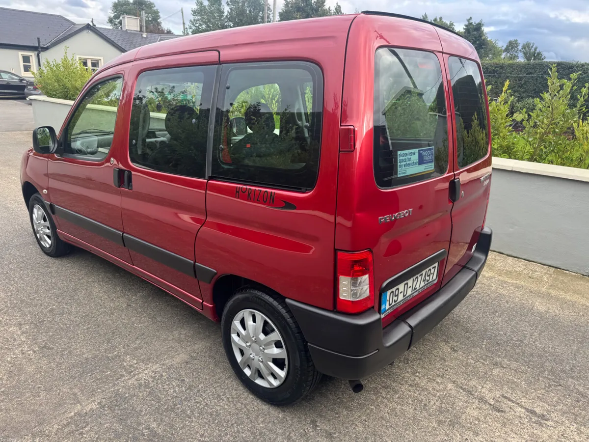 2009 Peugeot Partner 1.6HDI Wheelchair Accessible - Image 5