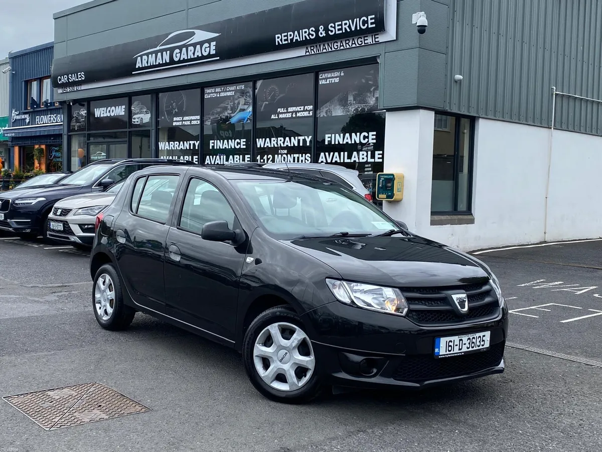 Dacia Sandero 1.2 2016 petrol NCT & TAX - Image 1